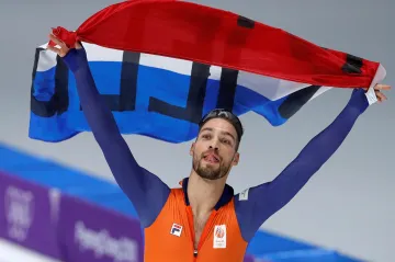 Nizozemský rychlobruslař Kjeld Nuis