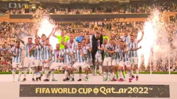 Fotbalisté Argentiny slzeli dojetím a radostí