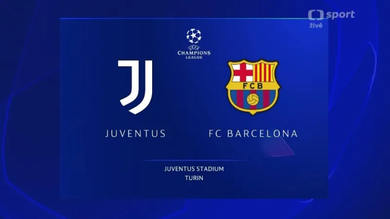 Sestřih utkání Juventus Turín - Barcelona