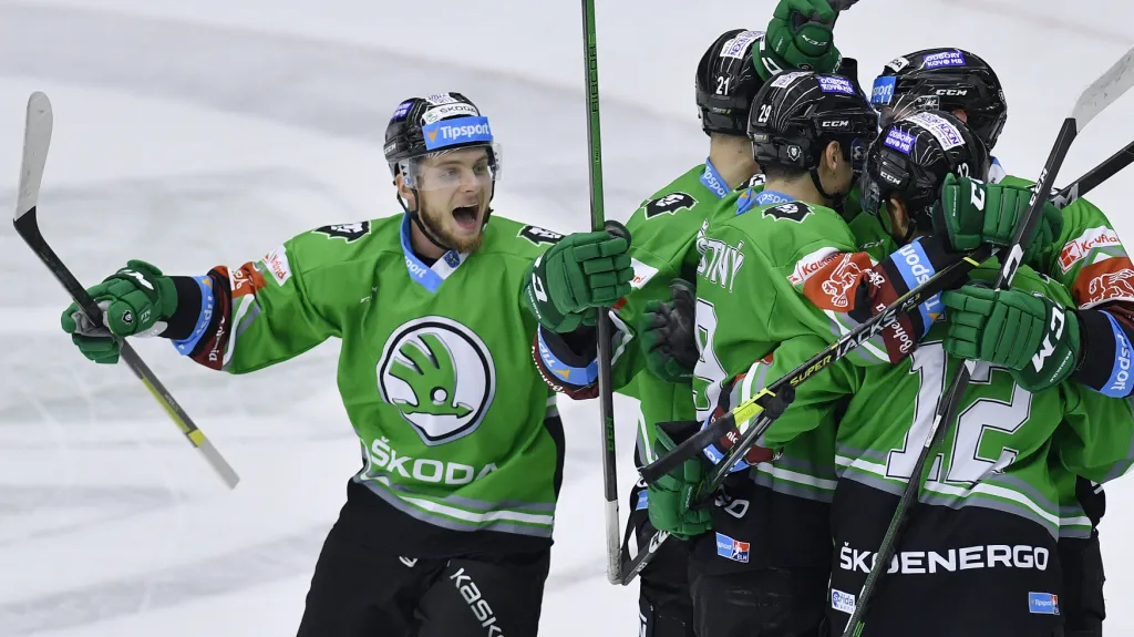 Radost hokejistů Mladé Boleslavi