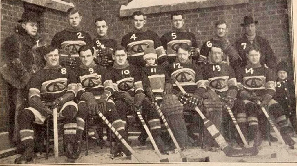 Tým Montrealu Canadiens v roce 1917