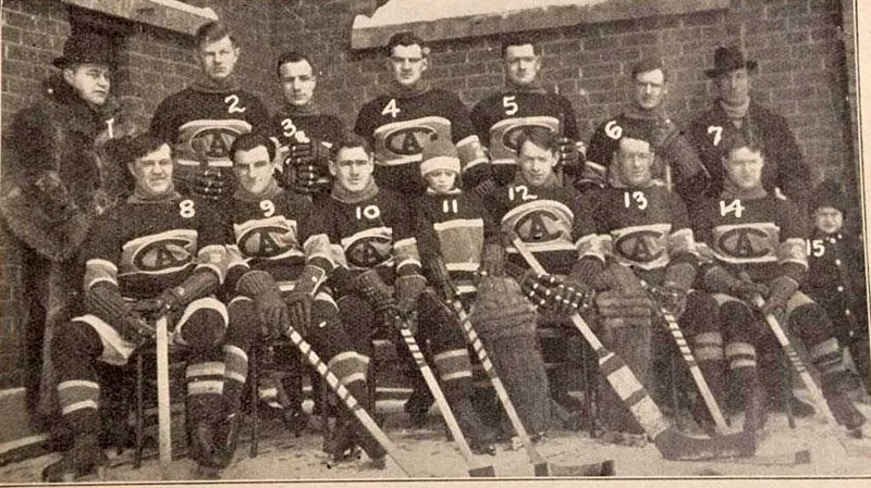 Tým Montrealu Canadiens v roce 1917