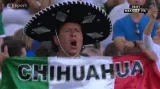 Mexiko - Itálie: Gól Hernándeze z penalty - 1:1  (34. min.)