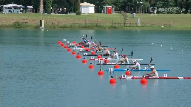 Finále kajakářů na MS na 1000 metrů s Josefem Dostálem