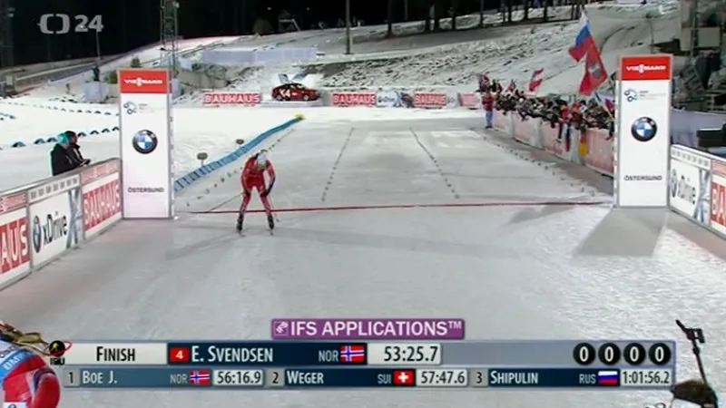 Sestřih vytrvalostního závodu v Östersundu