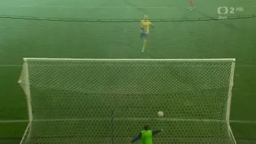 Gól v utkání Opava – Sparta: Olatunji – 0:2 (81. min.)