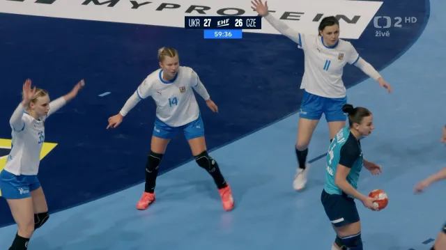 Dramatická koncovka utkání Ukrajina – Česko