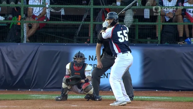 Dvoubodový homerun Martina Červenky