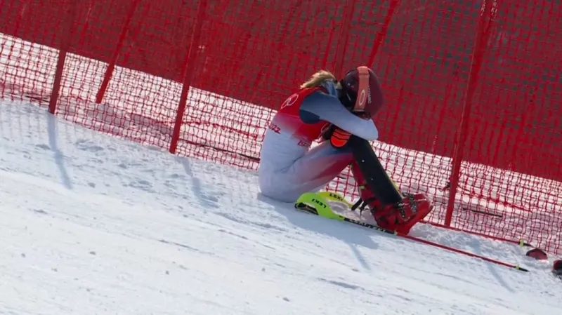 Zklamaná Shiffrinová