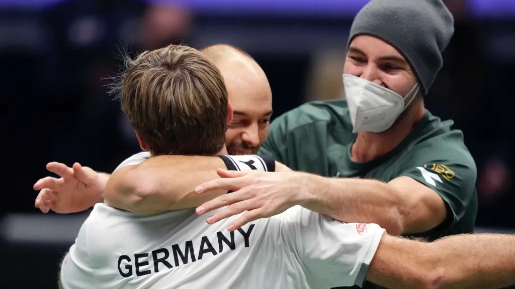 Radost německých tenistů