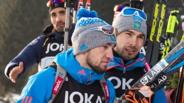 Martin Fourcade a Rusové, kteří mu odmítli podat ruku