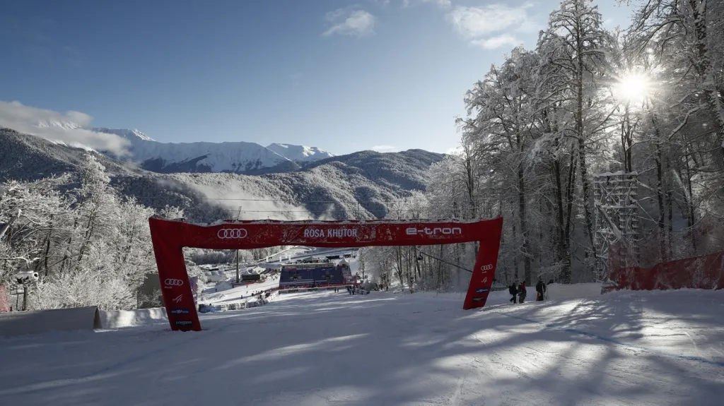 Sjezdovka v Roza Chutor