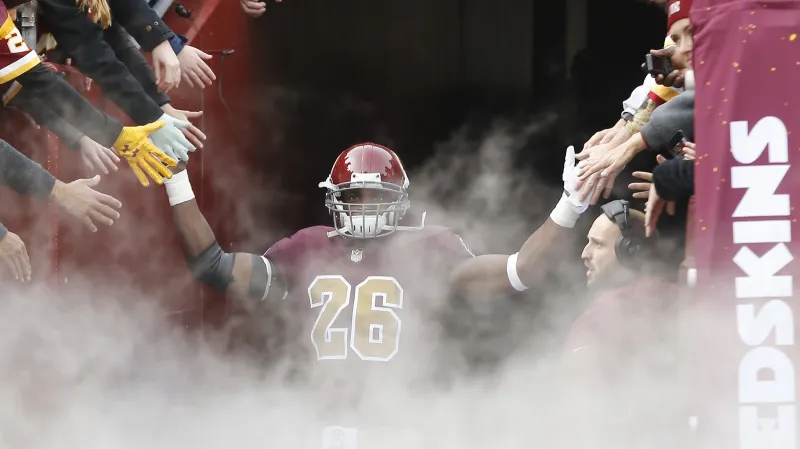 Adrian Peterson se zdraví s fanoušky