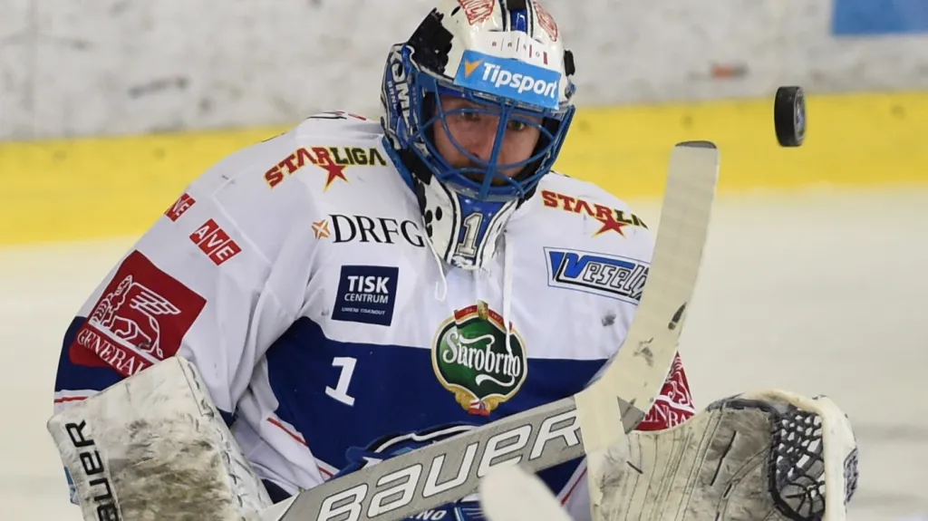 Marek Čiliak v dresu Komety Brno