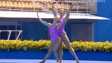 Představení dua Bernardová - Dufková v synchronizovaném plavání