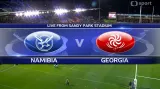 Sestřih utkání Namibie - Gruzie