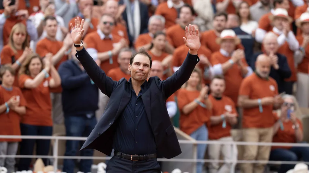 Rafael Nadal se na Roland Garros loučil s fanoušky