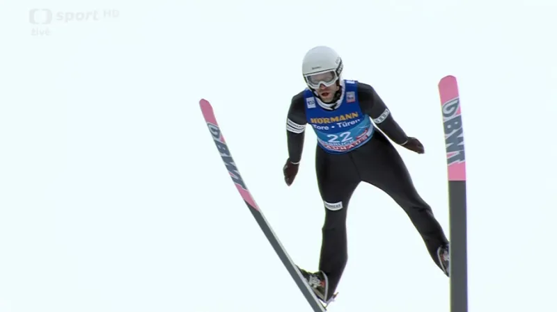 Postupový skok Romana Koudelky v Innsbrucku
