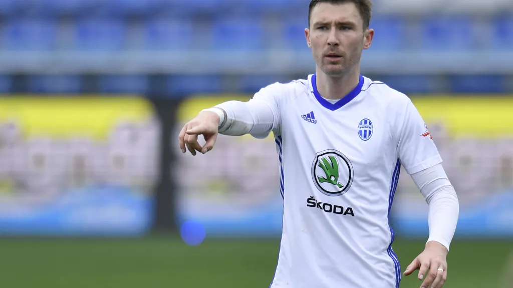 Jaromír Zmrhal v dresu Mladé Boleslavi