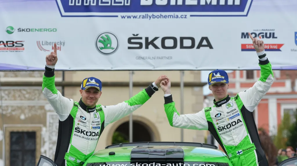 Jonne Halttunen a Kalle Rovanperä