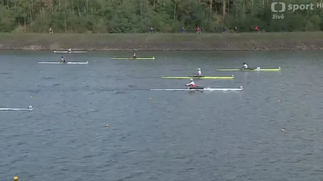 Rozjížďka skifařů s Janem Potůčkem