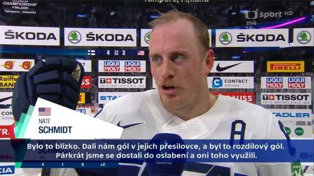 Schmidt: Škoda našich oslabení, zápas byl jinak vyrovnaný