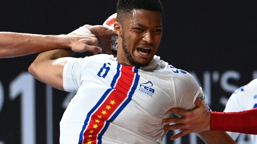 Kapverdský házenkář Leandro Semedo