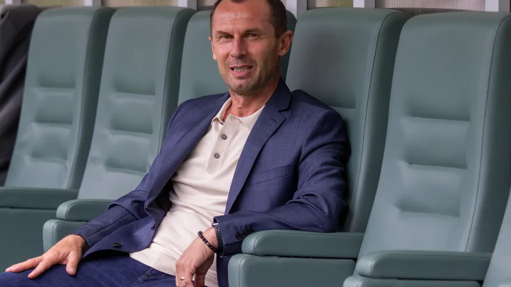 Radoslav Látal na lavičce Jablonce