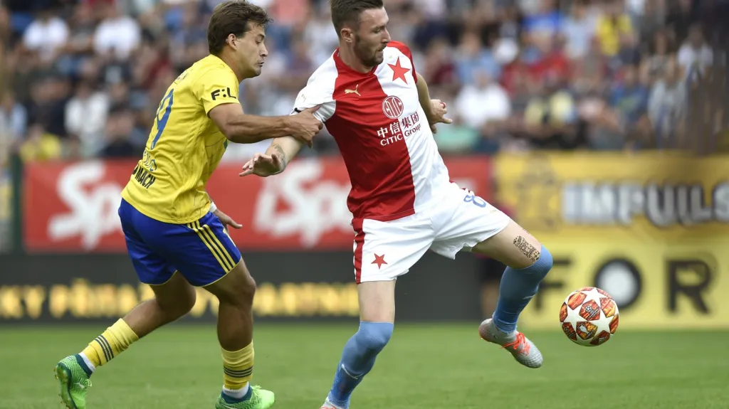 Utkání Zlín - Slavia