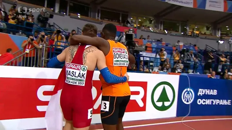 Zlatý běh Pavla Masláka na HME v Bělehradě