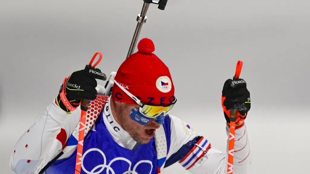 Michal Krčmář v náročném stíhacím závodě