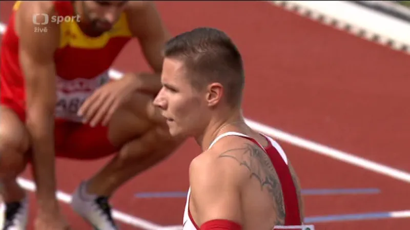 Úvodní semifinále na 400 metrů a reakce Pavla Masláka