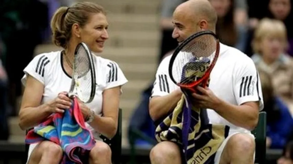 Stefi Grafová a Andre Agassi
