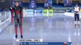 Jízda Nikoly Zdráhalové na 3000 m v Heerenveenu