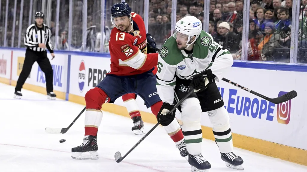 Utkání mezi Floridou a Dallasem v Tampere