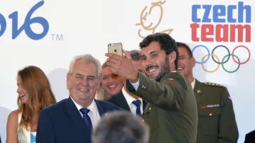 Josef Dostál s Milošem Zemanem