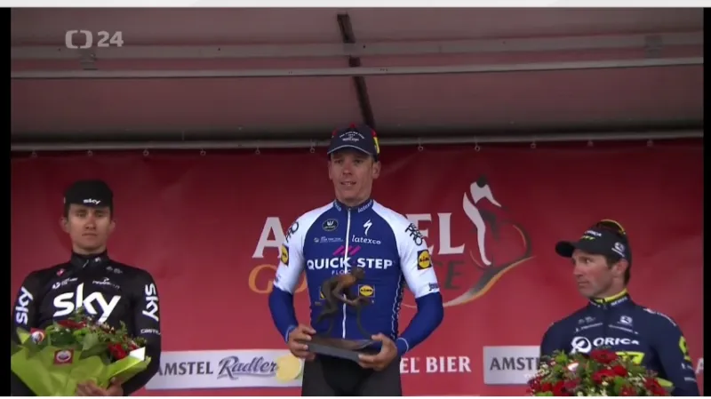 Belgický cyklista Gilbert vyhrál počtvrté Amstel Gold Race