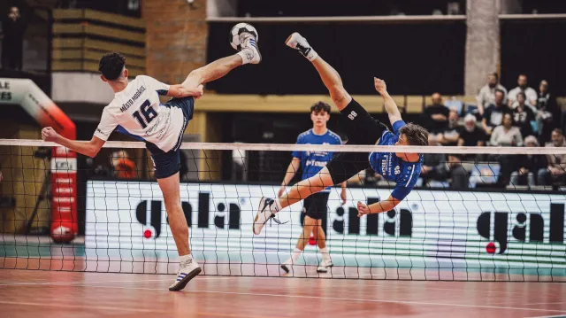 Napínavá koncovka druhé dvouhry dorostenců