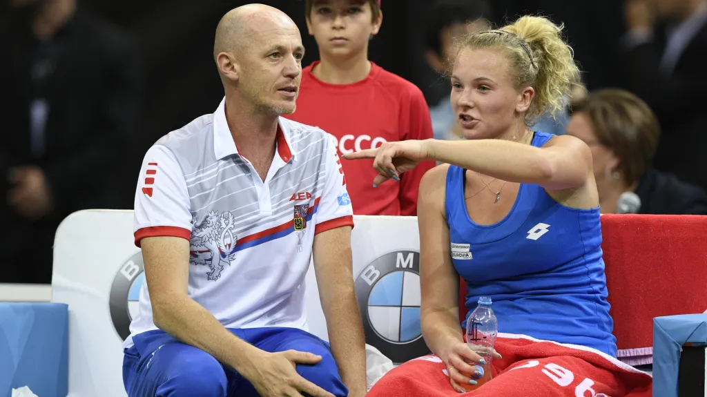 Petr Pála s Kateřinou Siniakovou