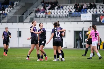 Radost fotbalistek pražské Slavie