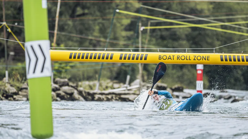 Kayakcross na mládežnickém ME v Solkanu