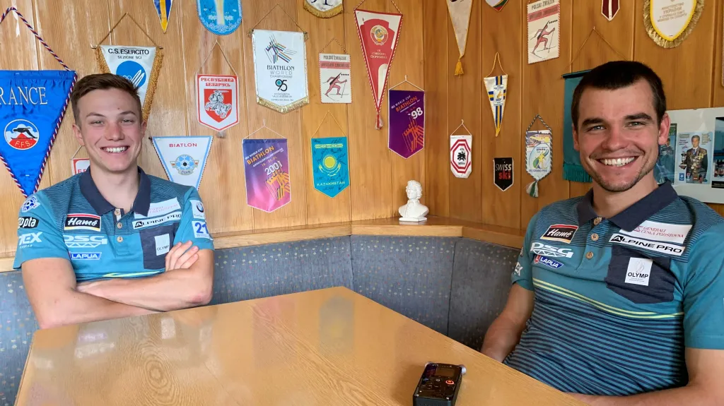 Jakub Štvrtecký (vlevo) a Michal Krčmář