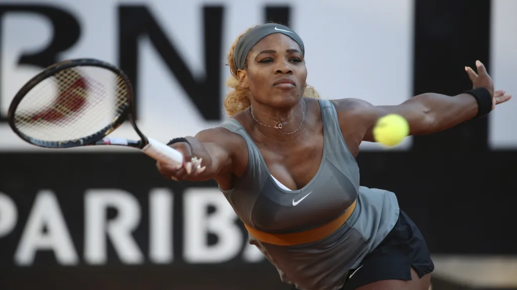 Serena Williamsová v Římě