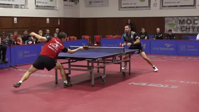 Stolní tenisté Havlíčkova Brodu nedali El Niňu šanci