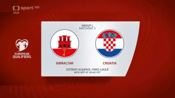 Sestřih utkání Gibraltar – Chorvatsko
