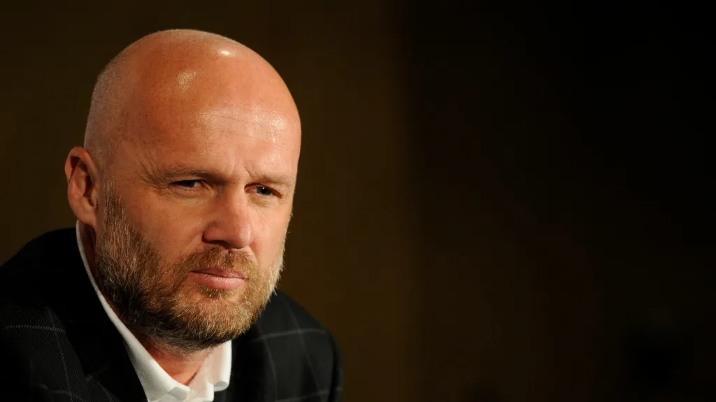 Trenér české fotbalové reprezentace Michal Bílek