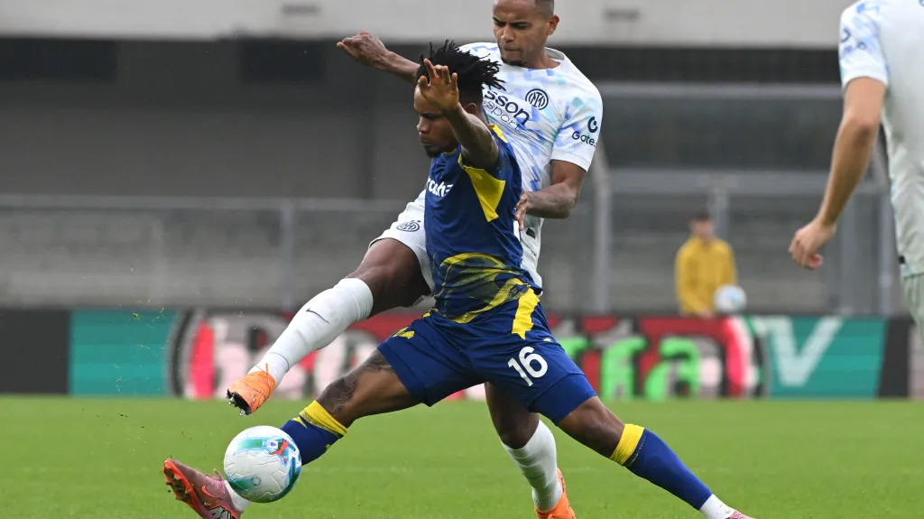 Utkání Verona – Inter Milán 