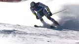 Jízda Krýzla v 1. kole obřího slalomu v Kranjské Goře
