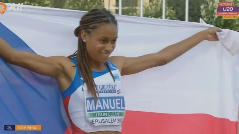 Ohlasy vítězných atletek Manuel a Jarošové