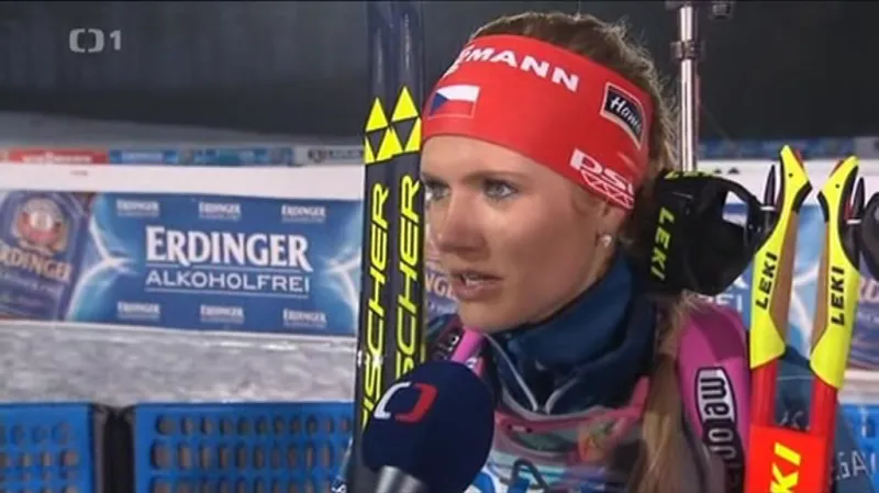 Sestřih stíhačky biatlonistek s ohlasem Soukalové